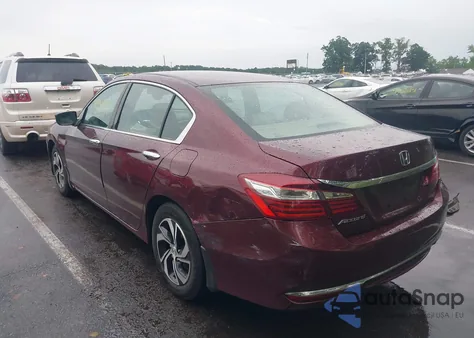 2016 Honda Accord Lx из США, поврежденный, VIN 1HGCR2F36GA223021
